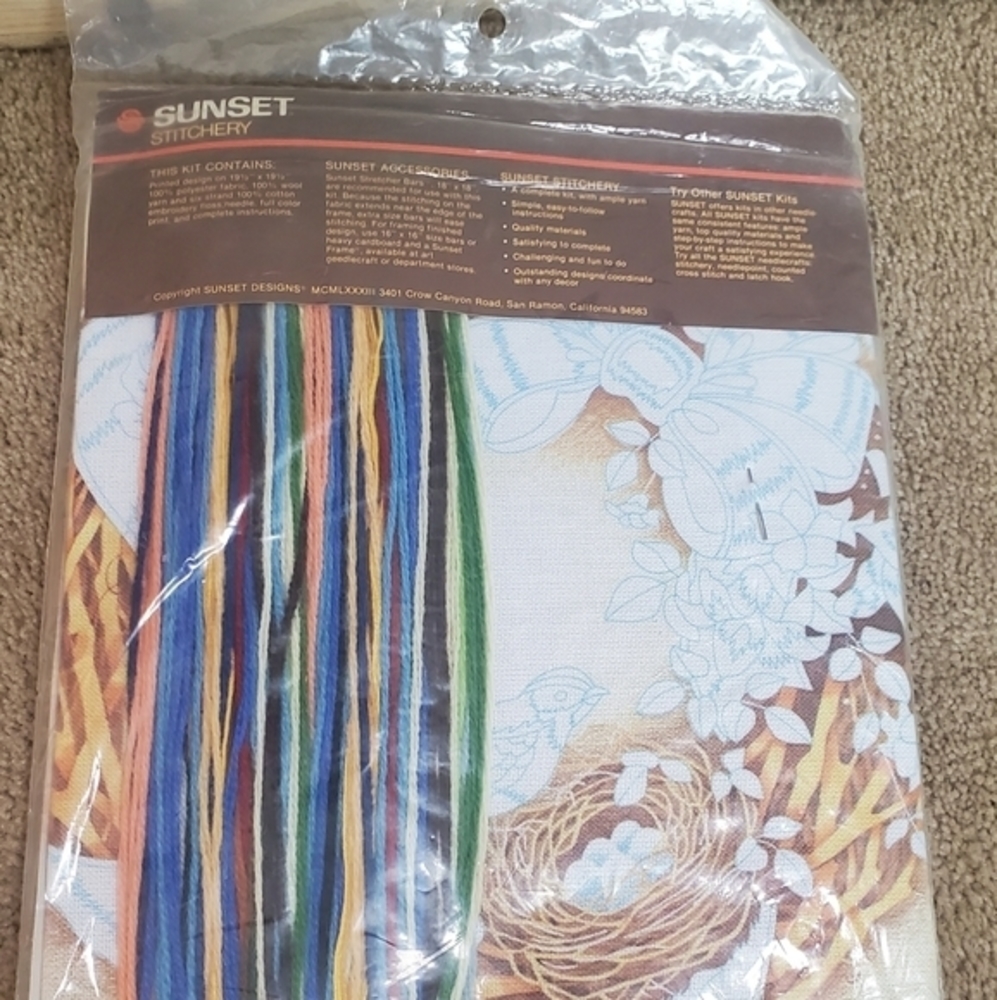 VINTAGE SUNSET STITCHERY‎ Spingtime Decor - Picture 5 of 5